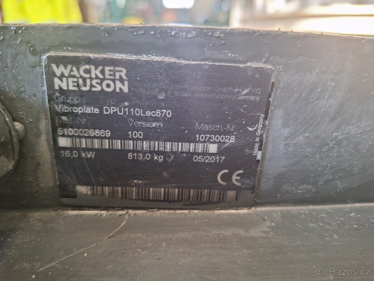 Vibrační deska Wacker Neuson DPU110 - 11