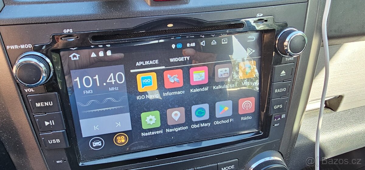 Autorádio Honda CRV s DVD-Android - 11
