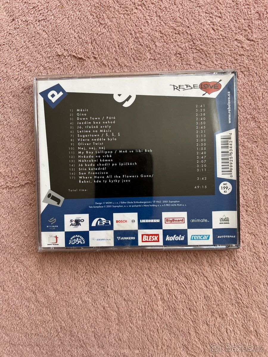 Rebelové - set - VHS, DVD, CD, MC - 11