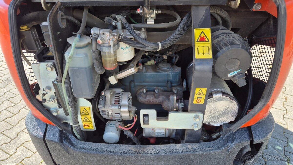 Prodám minibagr Kubota KX 16 -4 - 11