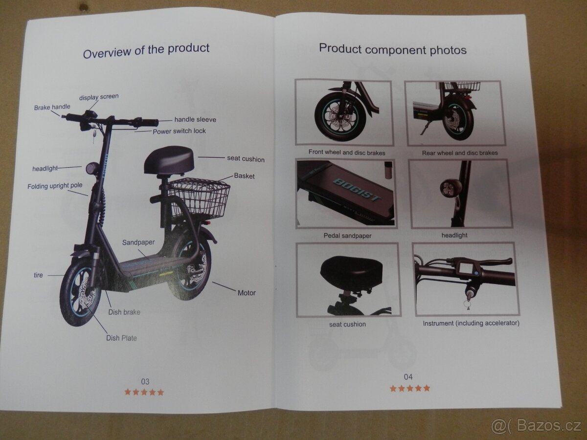 BOGIST M5pro Skládací e-koloběžka pro dospělé. - 11