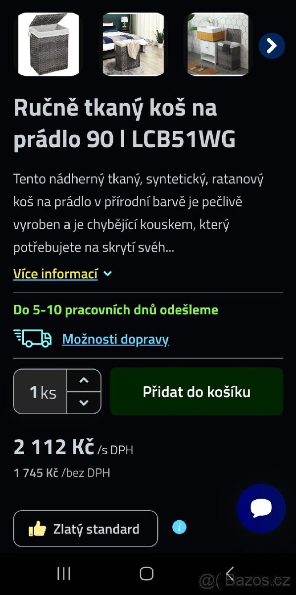 NOVÝ KOŠ NA PRÁDLO NEBO HRAČKY - 11