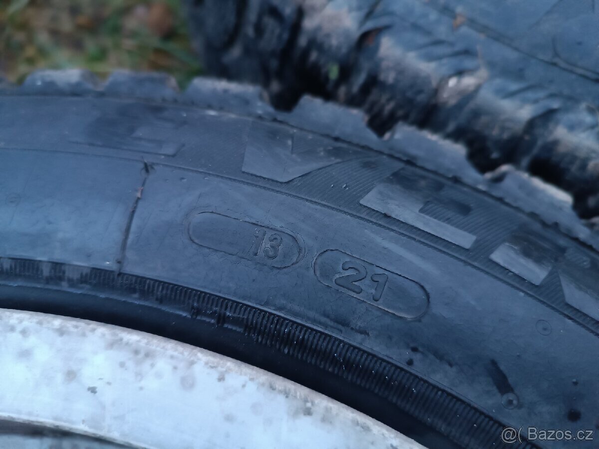 Hliníková dobová sada kol Strato 7x15" 4x100 zimní pneu - 11