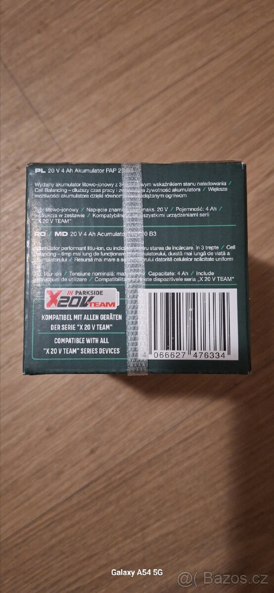 Parkside baterie 20V 4Ah. - 11