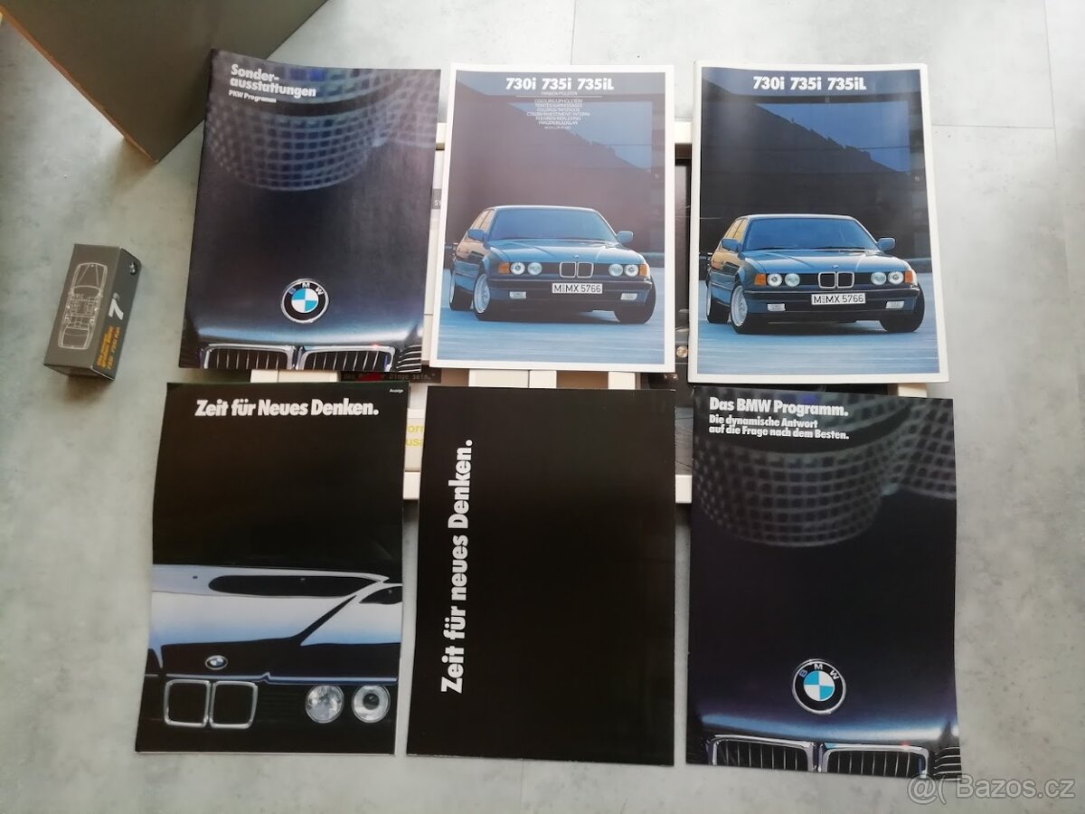 BMW E32 - extrémně vzácná kazeta k premiéře 7er - 11