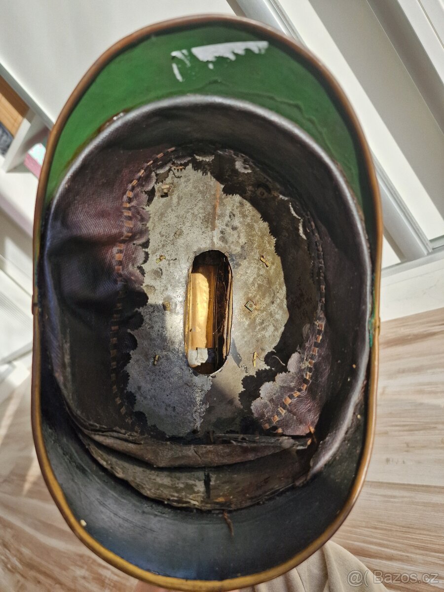 přilba, helma dragoun - důstojník - 11