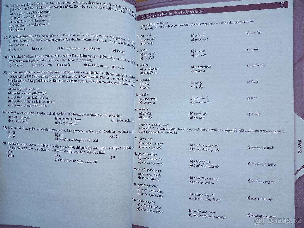 Testy příprava na střední školy - 11