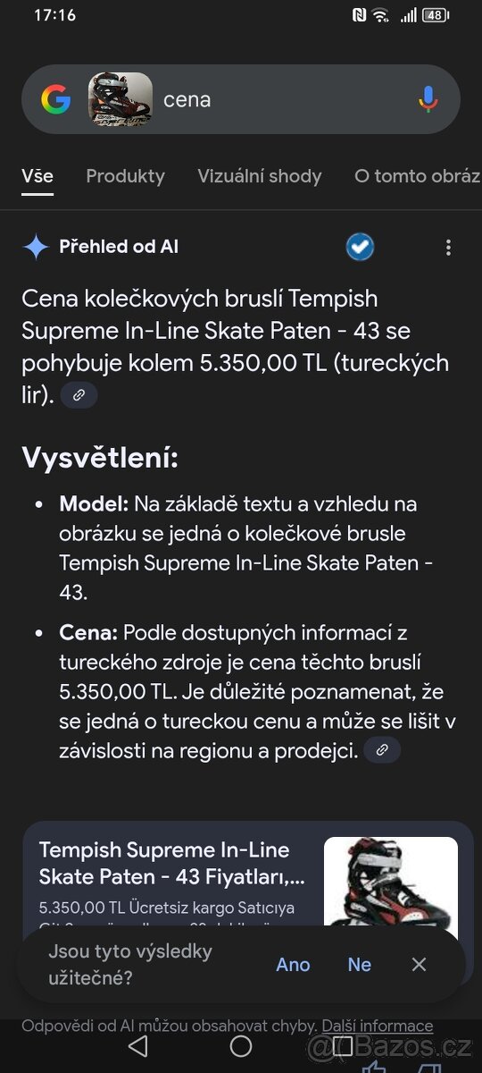 Kolečkové brusle Tempish vel. 42 - 11