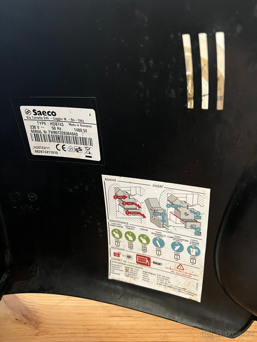 Automatický kávovar Saeco Xsmall HD 8743 - 11