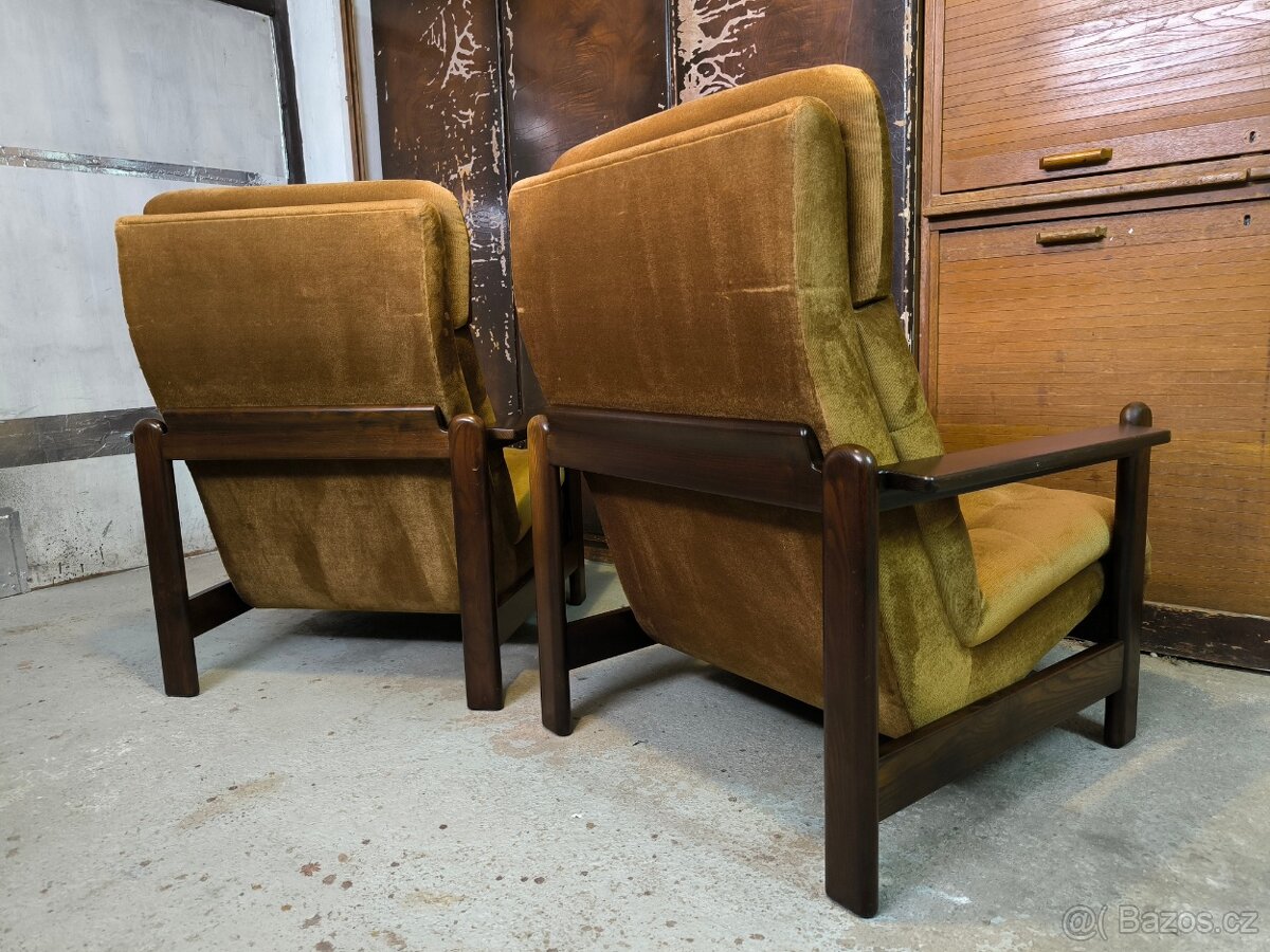 Párová čalouněná křesla Barbora - 11