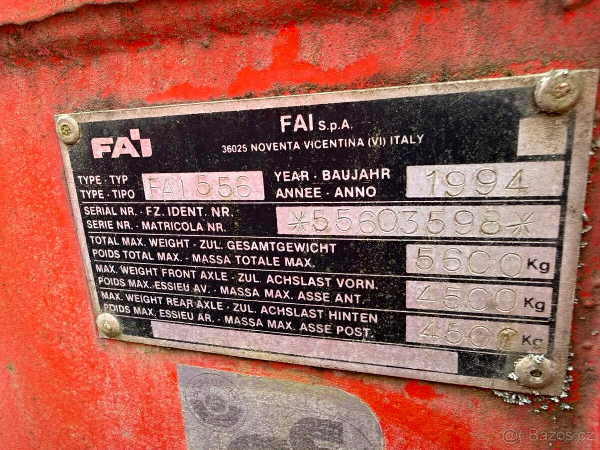 FAI (KOMATSU) 556 , R.V. 1994 - 11