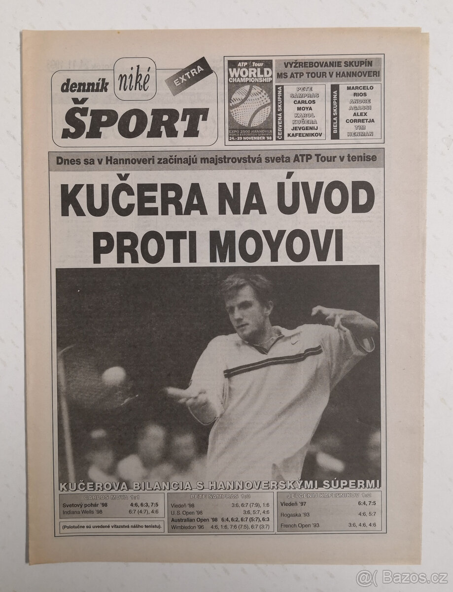 Staré noviny Denník Šport 2 - 11