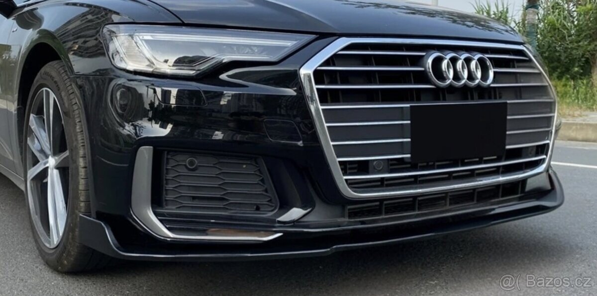 LIPKO LIPO SPOJLER AUDI A6 A7 C8 na predný NARAZNIK - 11