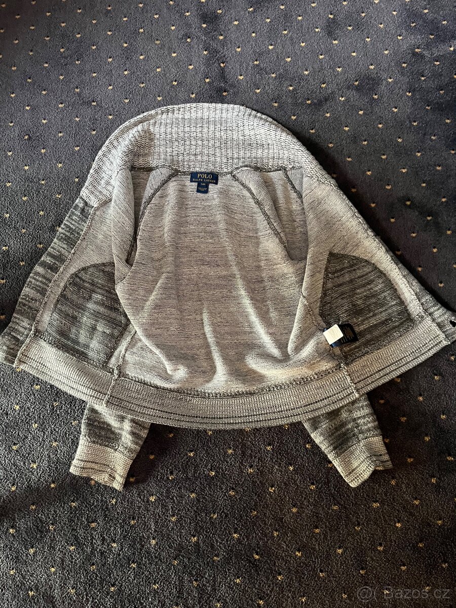Sako, svetr a košile Ralph Lauren, svetr Gant vel.8-10let - 11
