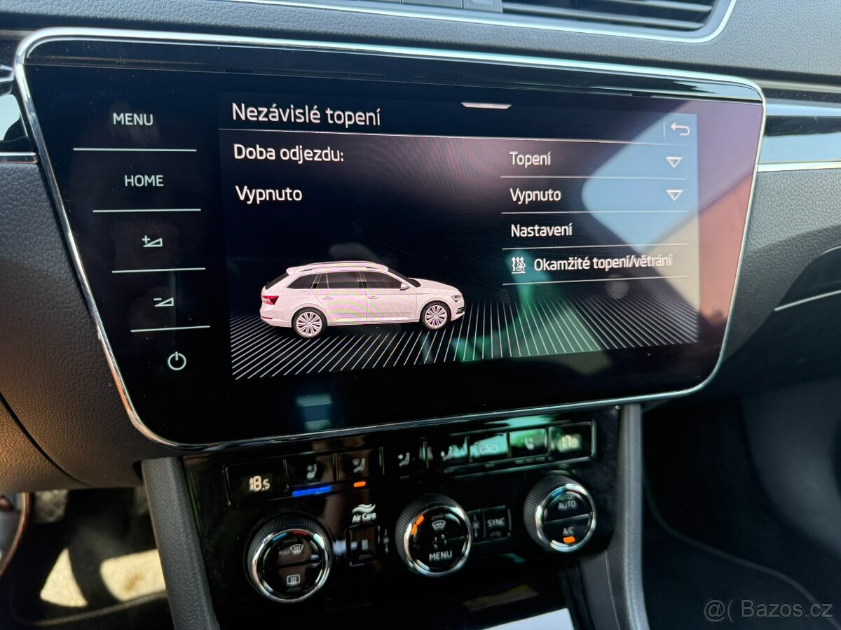 Škoda Superb 3 L&K kombi r.v. 2022 bufík dsg 2.0TDi 110kw - 11