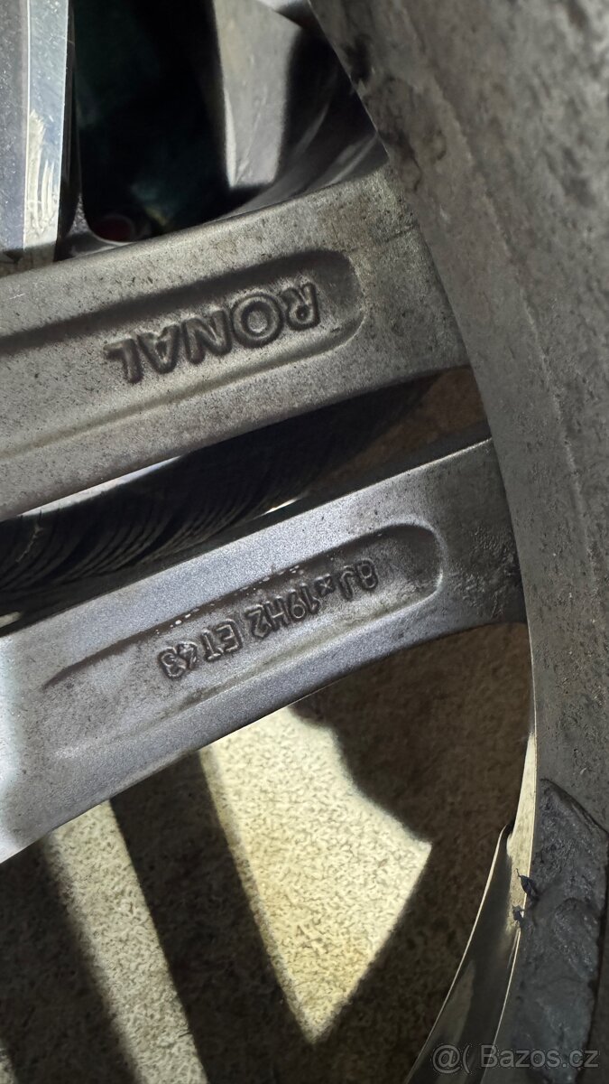 Alu Mercedes AMG R19 dvourozměrné zimní - 11