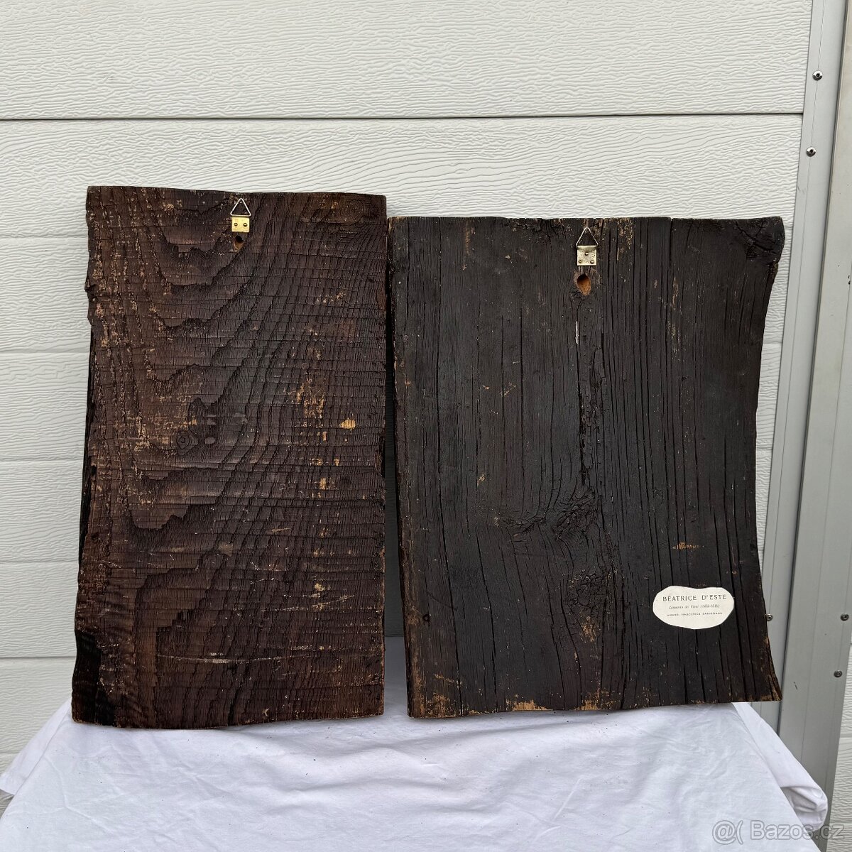 Renesanční obrazy portréty na dřevě - 11