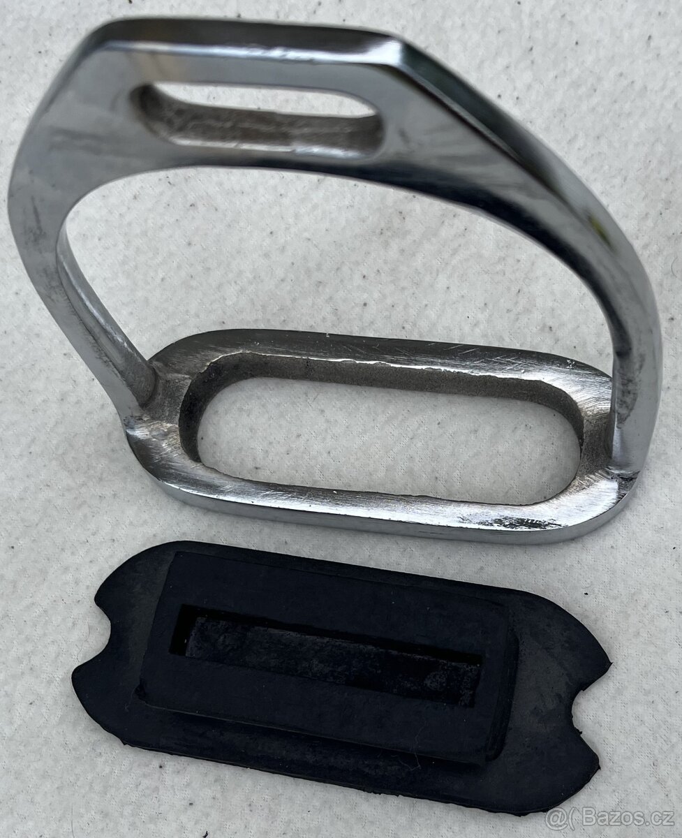 Třmenové řemeny hnědé se třmeny-komplet - 11