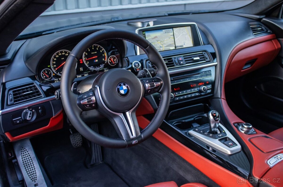 BMW M6 / Bang&O / Kam / Výhrev-Ventil /Alcantara/Full servis - 11