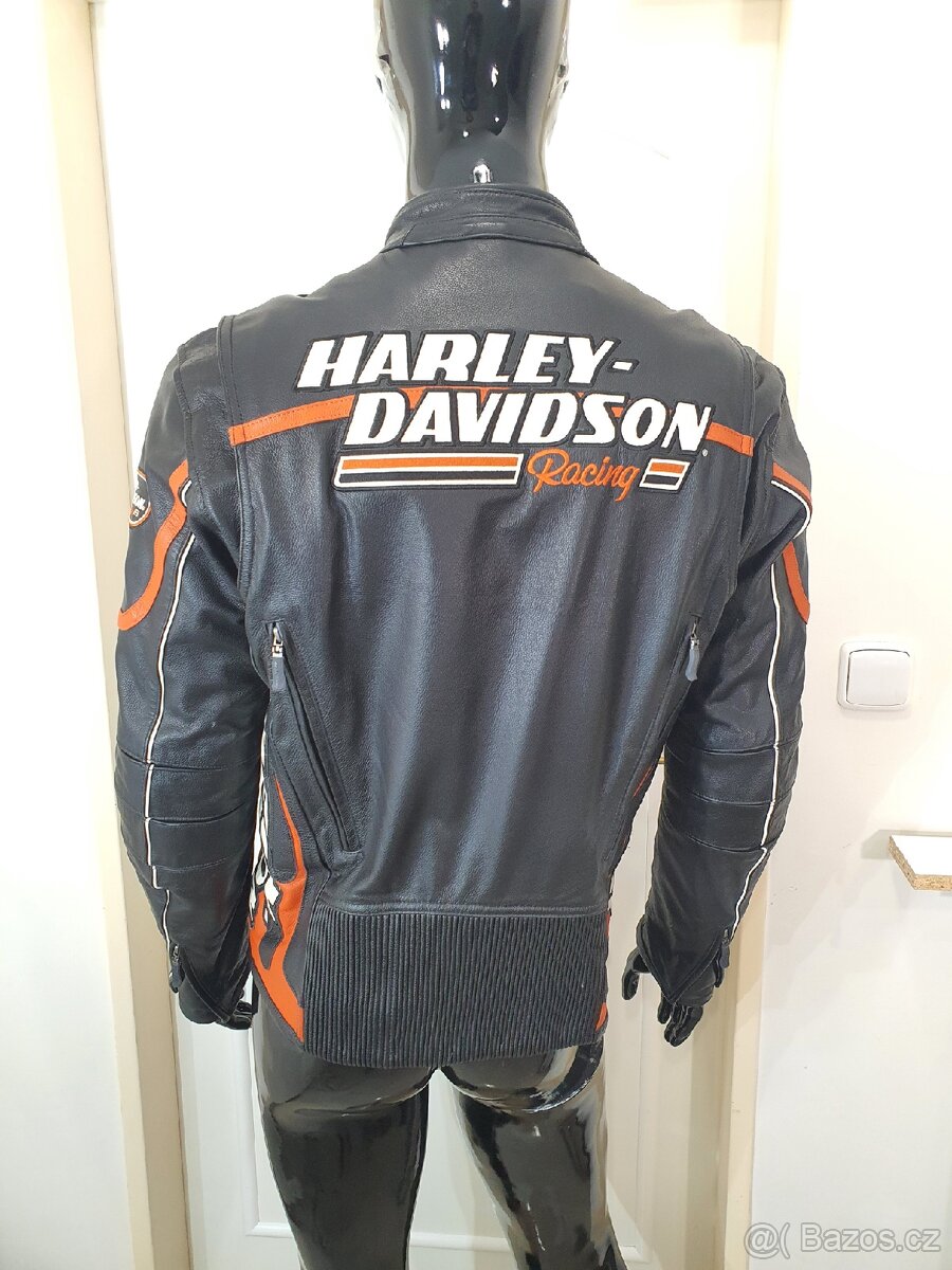 Harley Davidson Kožená bunda Vel. M - 11