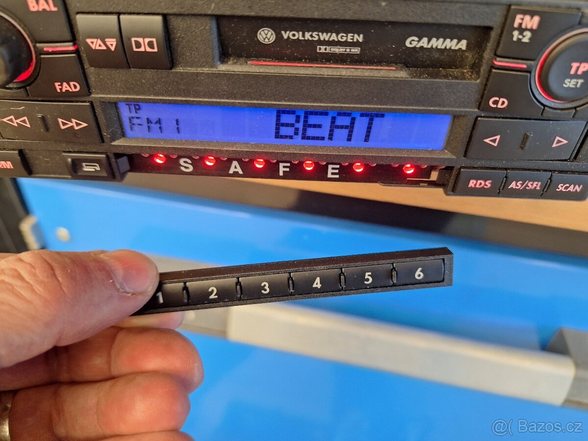 Vw gamma 5 , autoradio z vw t4 - 11