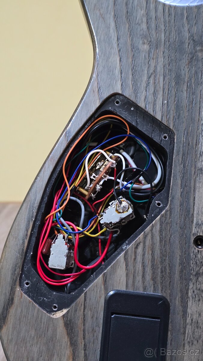 Schecter C-1 SLS Evil Twin, Satin Black - 11