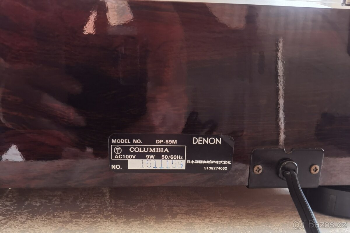 Gramofón Denon DP-59M - 11