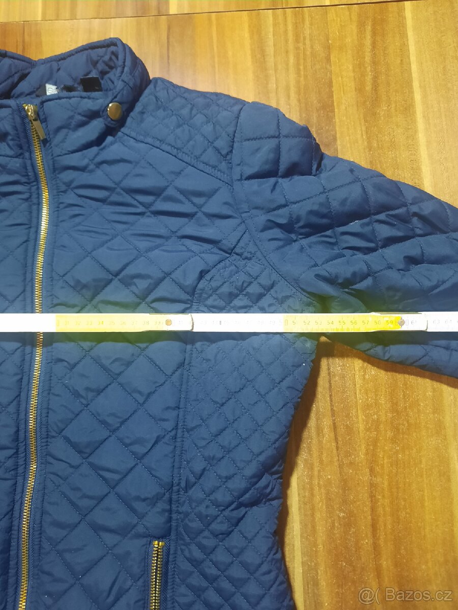 Dámská podzimní bunda Esmara, v. 40, tmavě modrá, nošená - 11