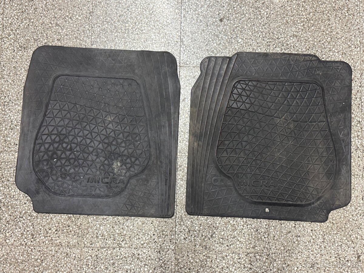 Originální vnitřní textilní i gumové koberečky Nissan - 11
