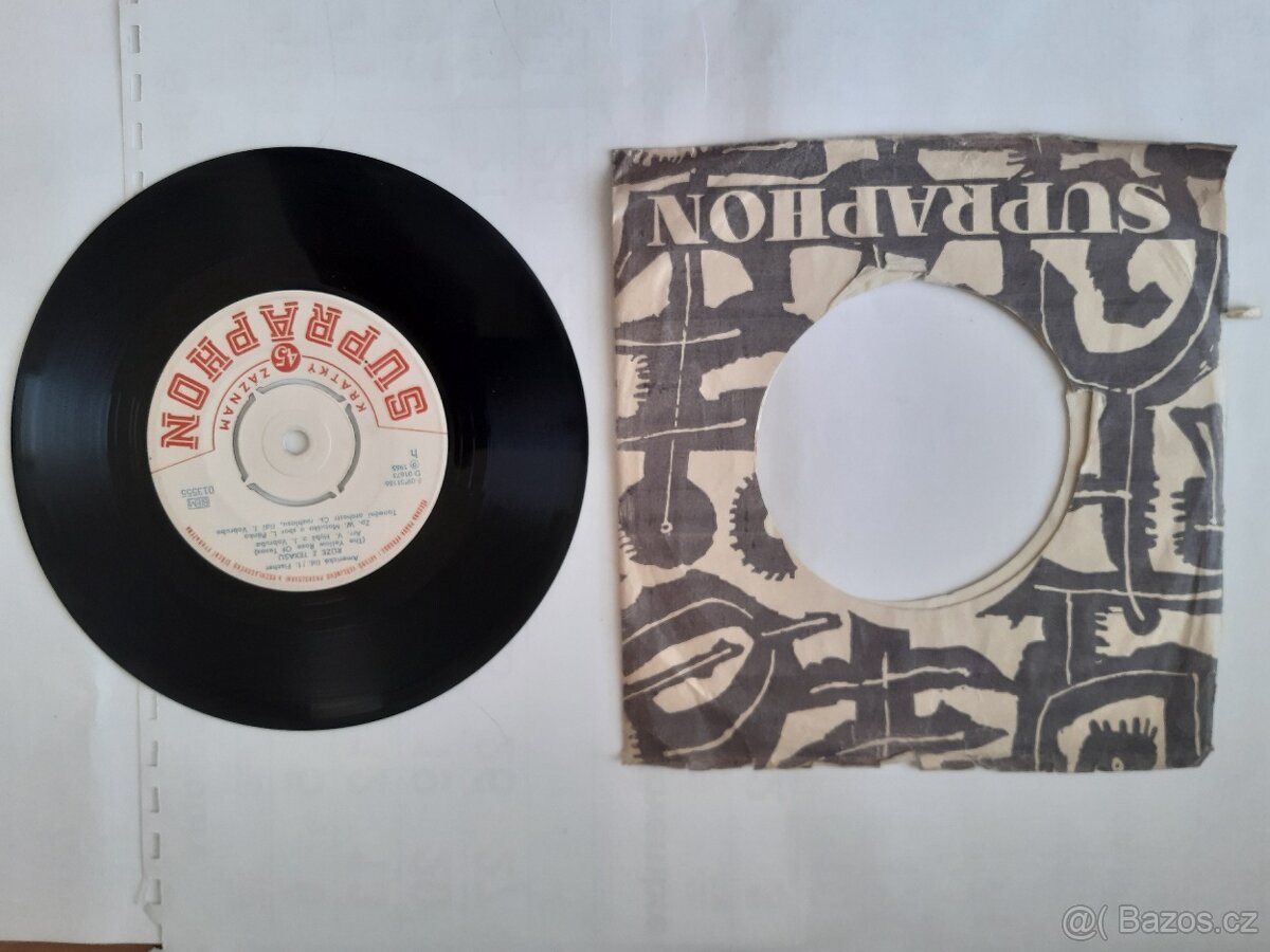 Prodám 35 ks vinylových singlů SP - 11