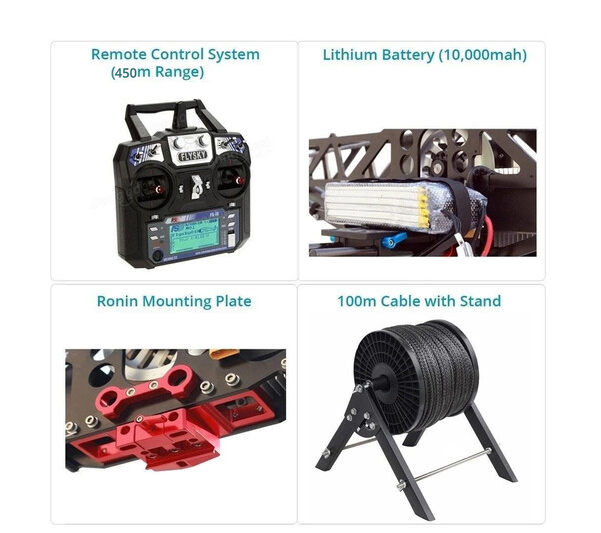 CableCAM - profesionální kabelová lanovka - 11