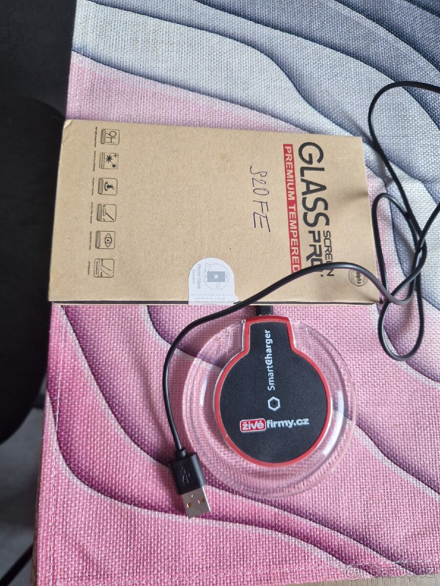 Samsung galaxy dual Sim S20 fe 5g červený s příslušenstvím - 11