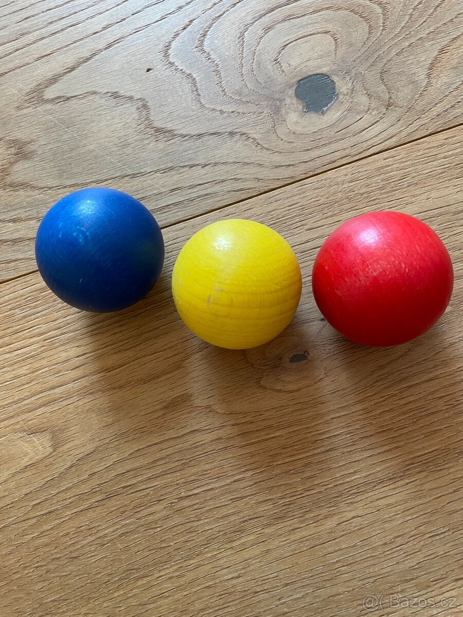 Kuličkodráha dřevěná MAXI - 11