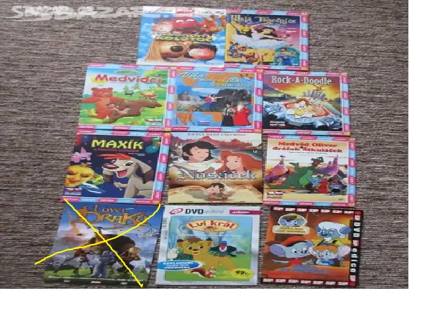 DVD - dětské pohádky a filmy - vyberte si - 11