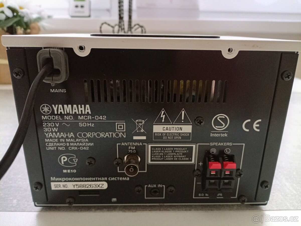 Yamaha MCR-042 + Yamaha NS-BP 200 + dálka - 11