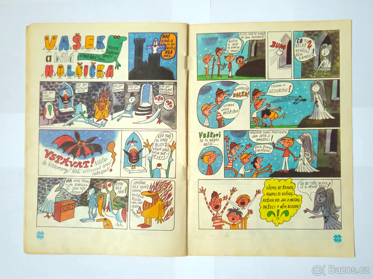 Čtyřlístek č.5 - Dobývá vesmír - Original 1969 - 11