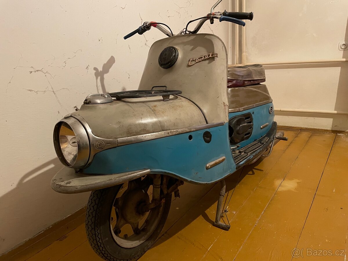 Cz 175/501 skútr prase s platným Tp doklady - 11