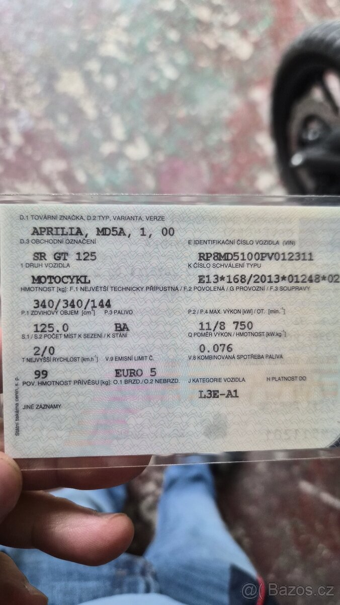 Aprilia sr gt 125 - 11