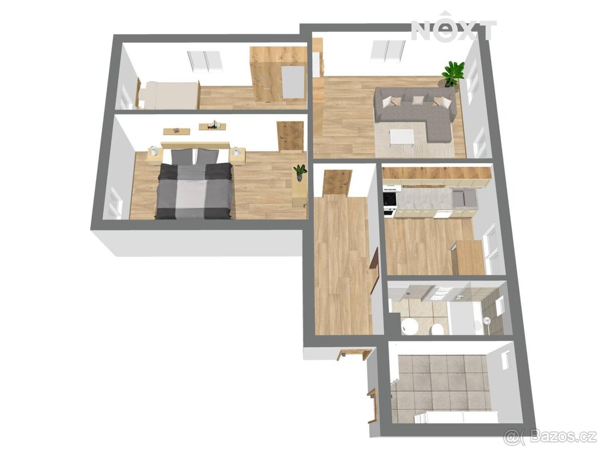 Prodej byt 3+1, 79㎡ - 11
