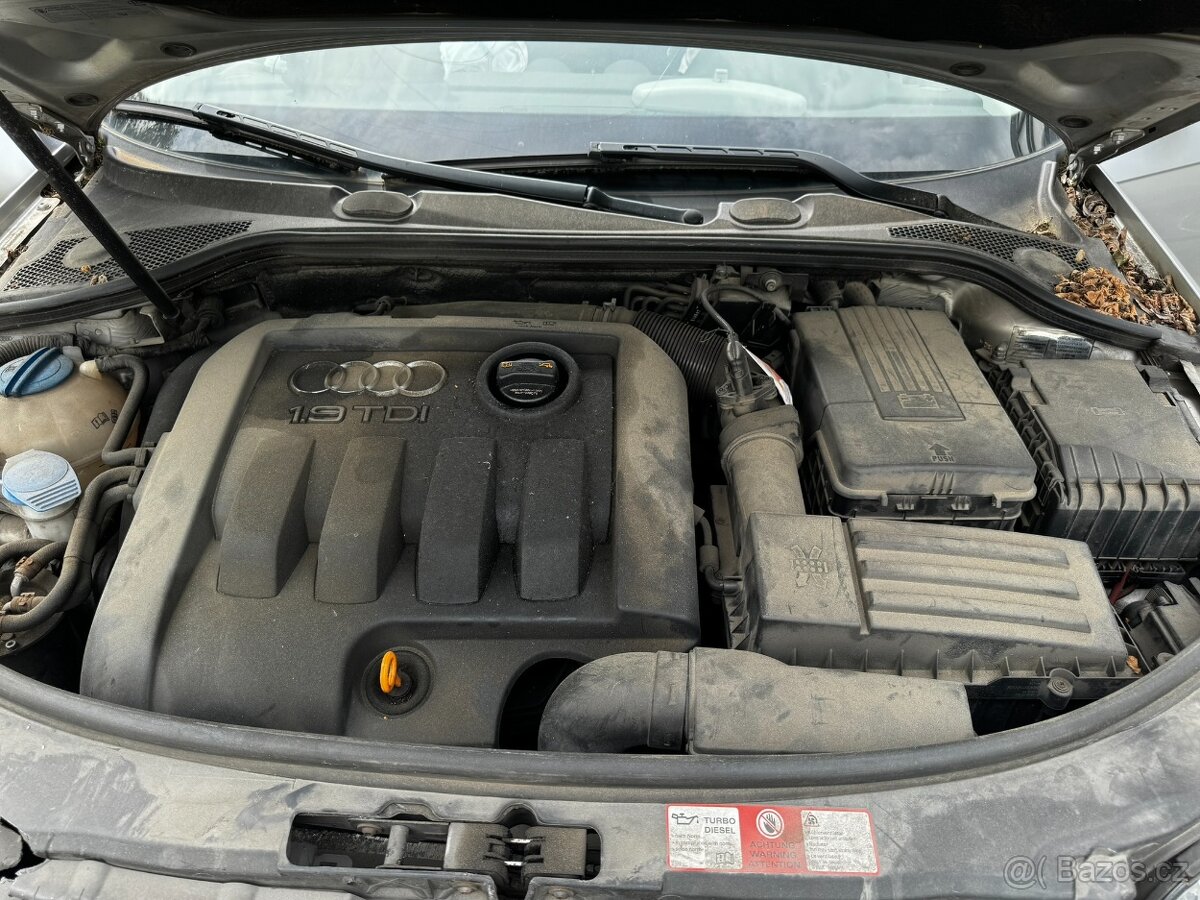 Audi A3 8P Sportback 1,9 TDI 2007 NÁHRADNÍ DÍLY ZÁRUKA - 11