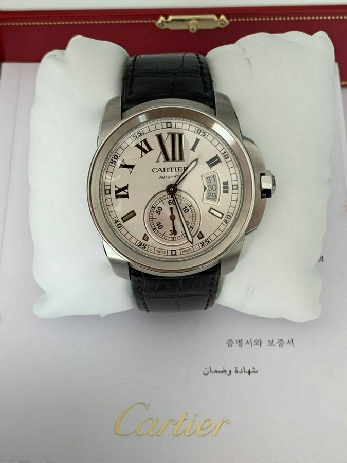Pánské náramkové hodinky Cartier Calibre, velký model - 11