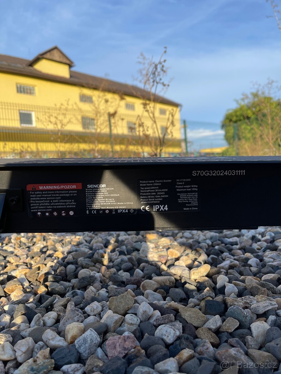 Elektro koloběžka SENCOR S70 - 11