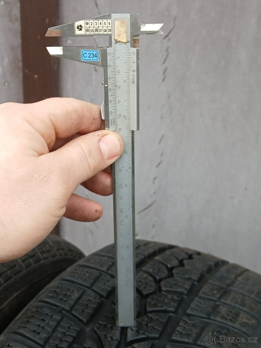 215/55 R17 zimní 6,5mm 4 kusy. - 11