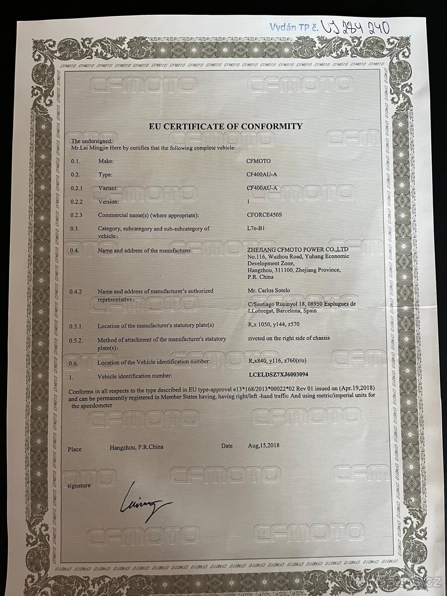 CF MOTO 450 EPS ZIMNI PAKET - 11