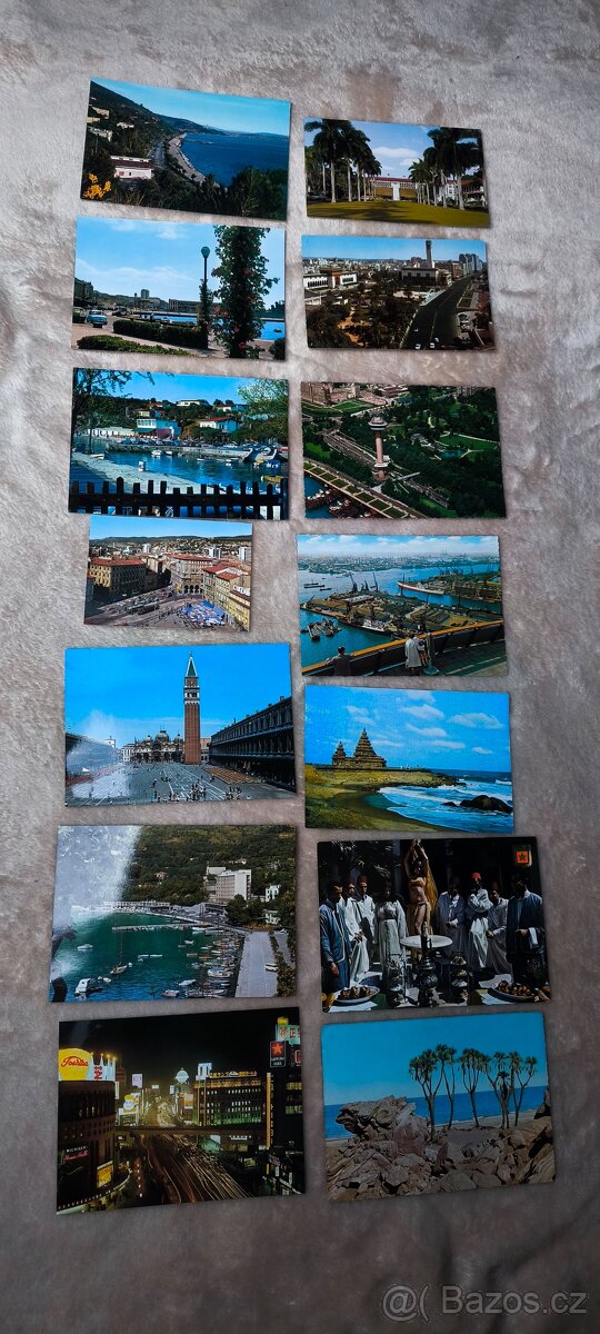 Staré pohlednice od roku 1965-1970 ze světa - 11