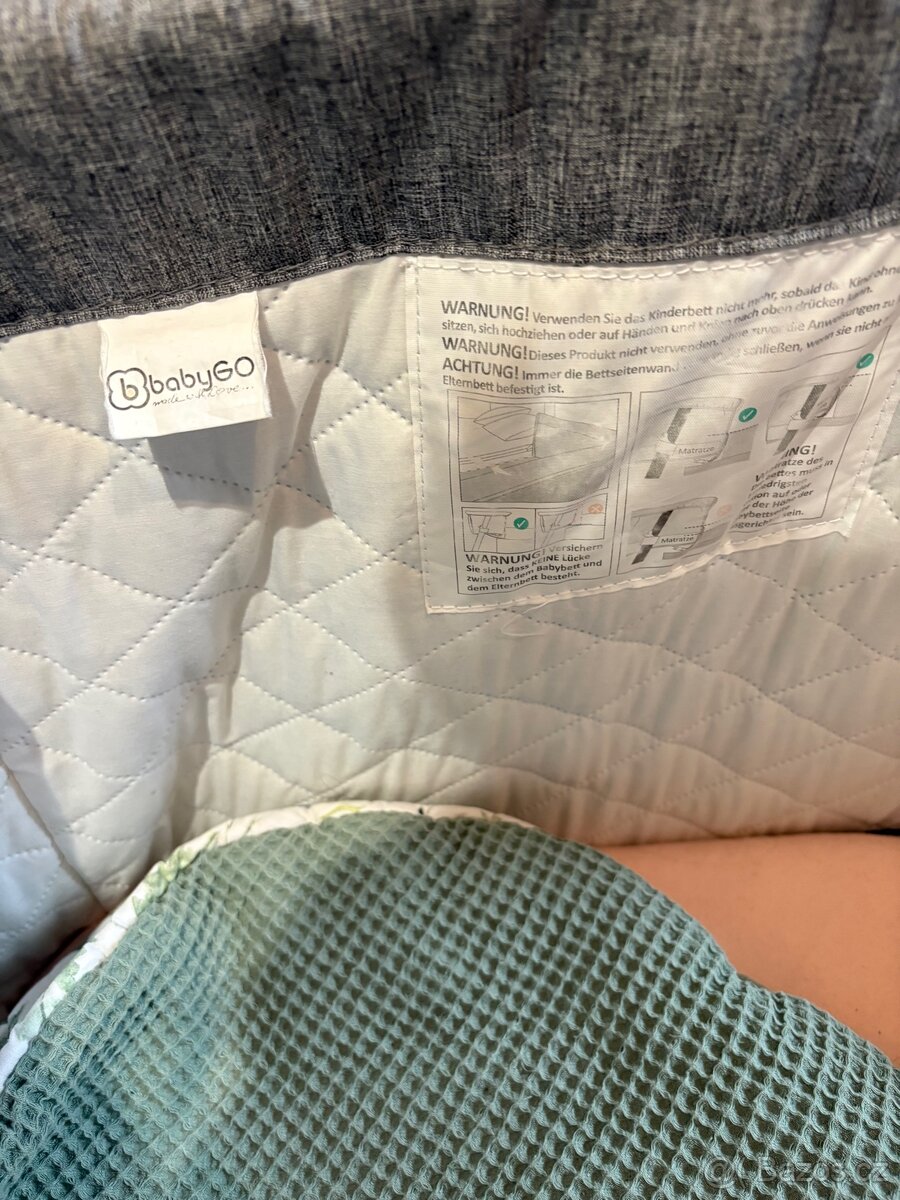Dětská postýlka přídavná BabyGo together - 11