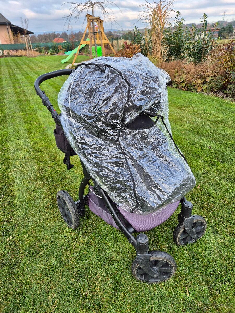 Kombinovaný kočárek Noordi Fjordi III 2022 2v1 - korbička/sp - 11