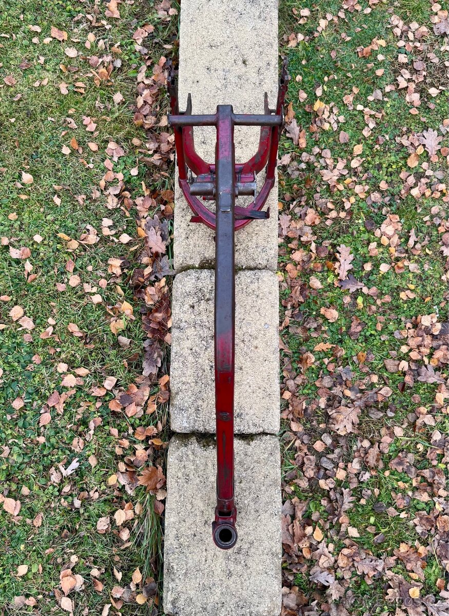 Jawa CZ 250 353 - rám s anglickým štítkem - 11