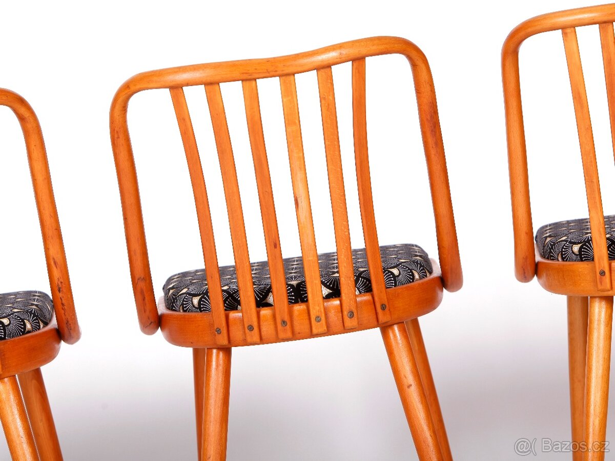 Židle TON, A. Šuman, RARITNÍ verze opěradel - 11