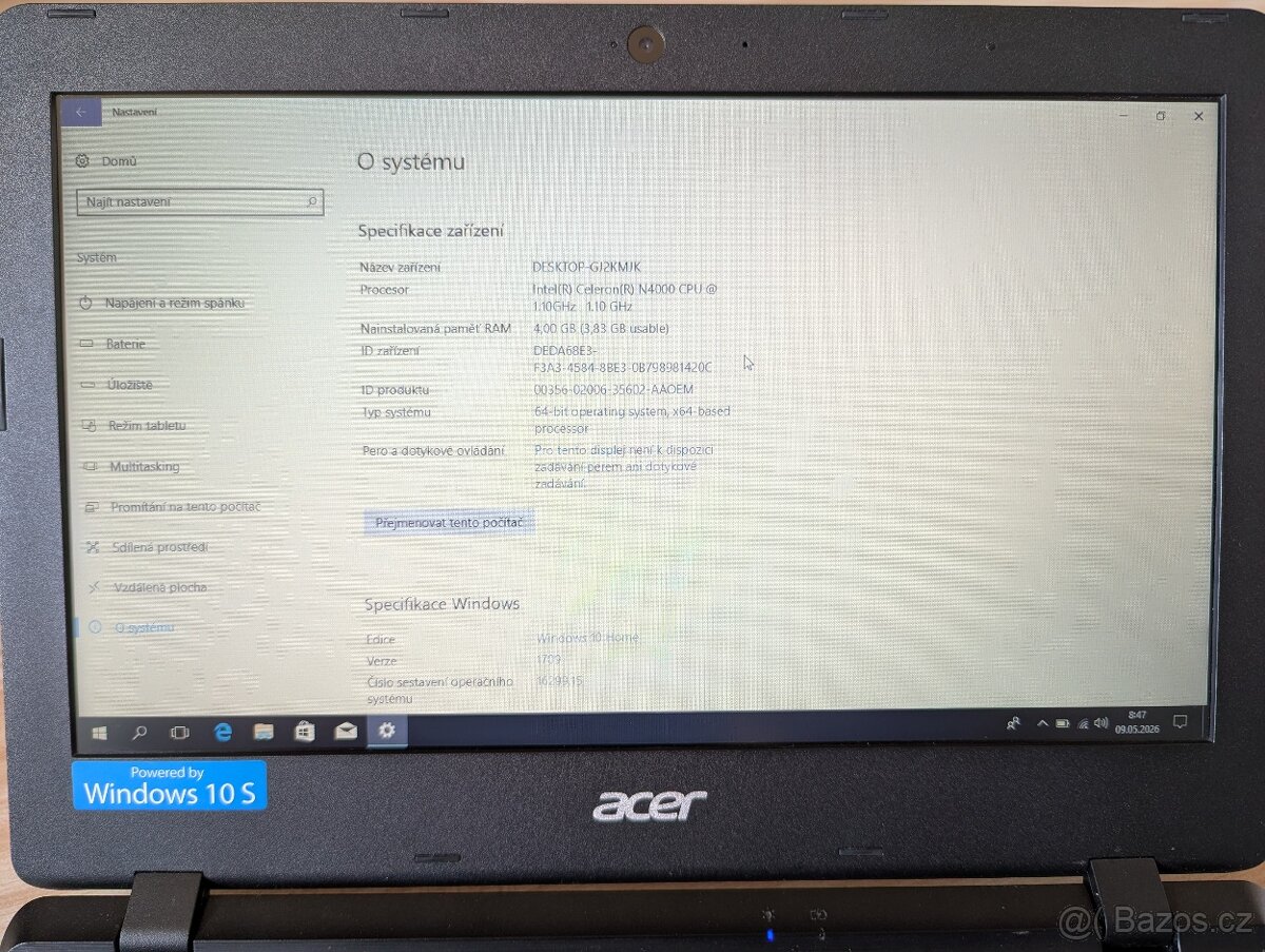 Notebook Acer Aspire 1 A111-31 (N16Q6) 11.6" - 11